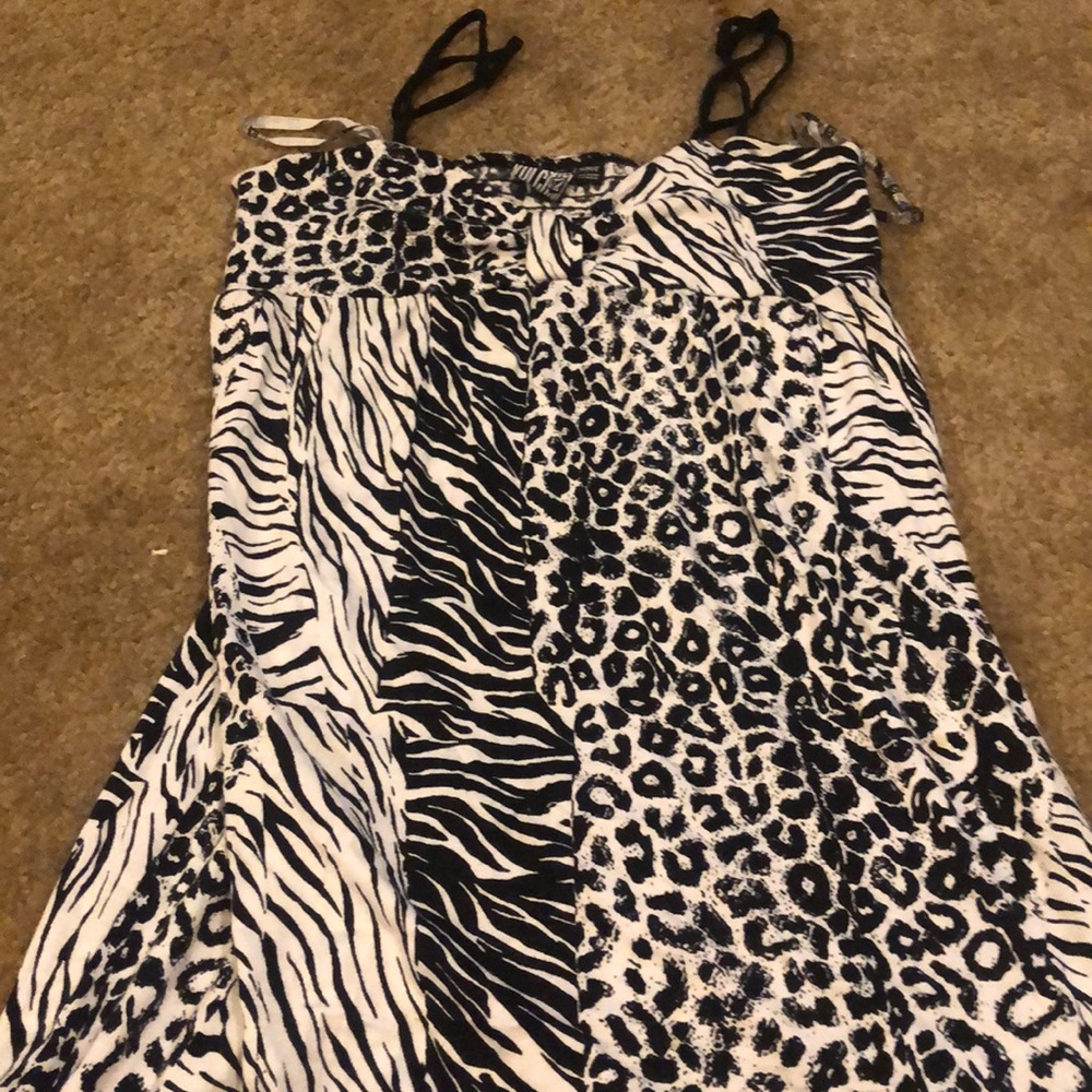 MUST GO- animal print dress